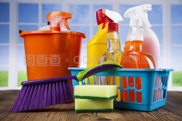 各種清潔和窗戶背景