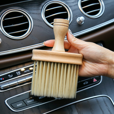 汽車空調(diào)出風口清洗刷內(nèi)飾清潔細節(jié)刷子掃灰除塵軟毛清潔工具